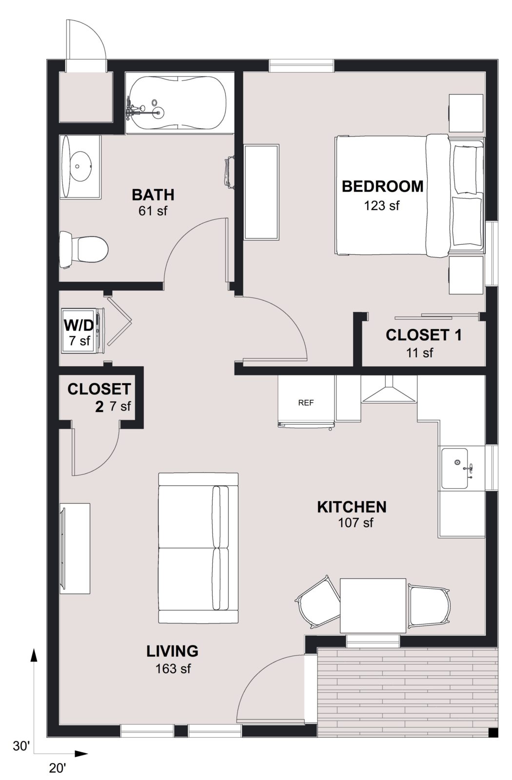 Sacramento City Plan 2Floor Plan