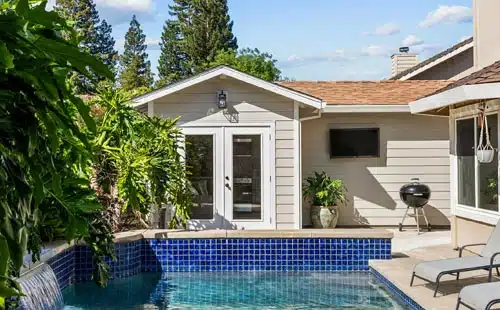 ADU by the pool Sacramento CA 95829