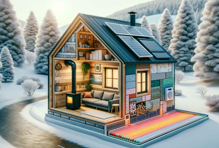 Tiny House Living in Cold Climates: How to Stay Warm and Cozy