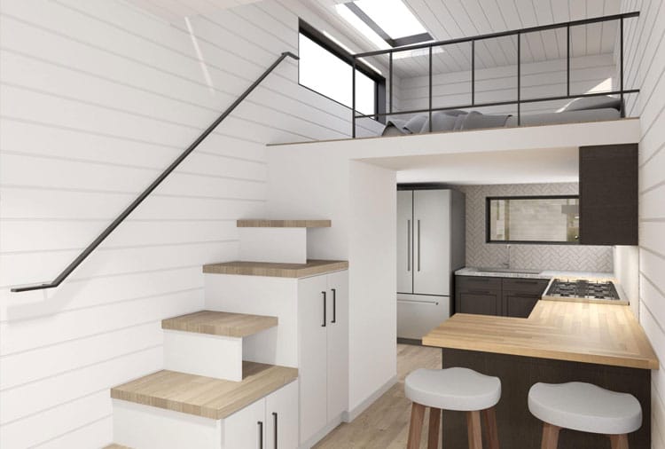 Tiny House Ladder Ideas: Maximizing Loft Space with Style and Functionality