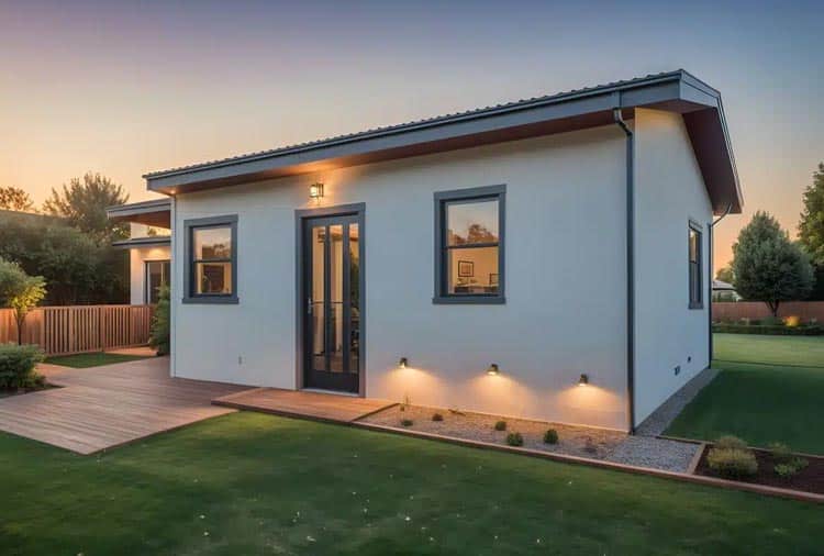 Prefab ADU with Bathroom