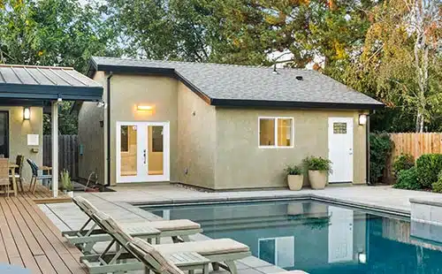 495 SF Poolside ADU Sacramento CA 95835